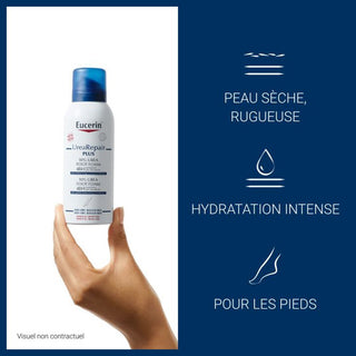 EUCERIN UreaRepair PLUS Mousse Pieds 10% d’Urée Hydra-Intensive