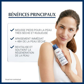 EUCERIN UreaRepair PLUS Mousse Pieds 10% d’Urée Hydra-Intensive