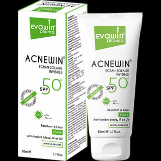 Evawin Acnewin Écran Solaire Invisible SPF 50+ - 50ml