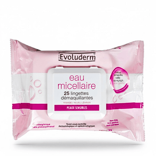 Evoluderm Lingettes Démaquillant Micellaire - 25 Pièces
