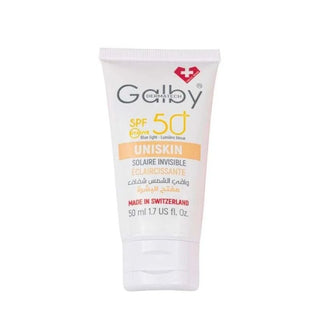 Galby Uniskin Crème Solaire Invisible Éclaircissante SPF50+ 50 ml