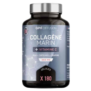 GPH Diffusion Collagène Marin et Vitamine C - 180 Gélules