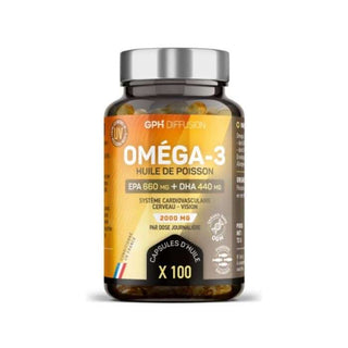 GPH Diffusion Oméga 3 - 100 Capsules