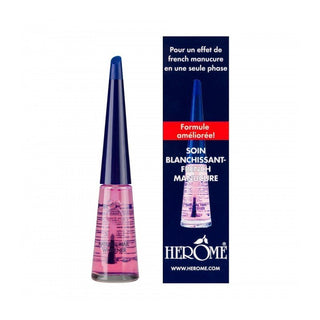 Herôme Soin Blanchissant Rose Naturel pour Ongles 10ml