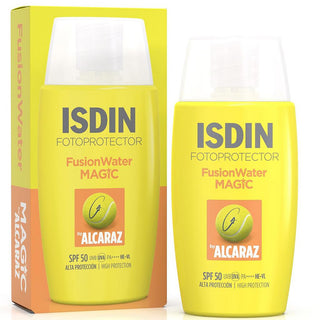 ISDIN Fusion Water Magic by Alcaraz SPF 50 - Protection Solaire Visage Ultra - Légère