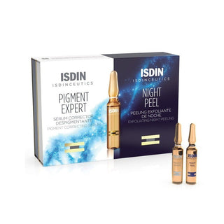 ISDIN Isdinceutics Pigment Expert & Night Peel Routine Exfoliante Dépigmentante