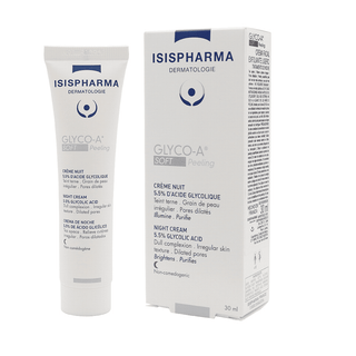Isispharma Glyco-A Soft Peeling Crème Nuit 5.5% Acide Glycolique - 30ml