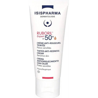 Isispharma Ruboril Expert SPF 50+ Crème Teintée Anti - Rougeurs 40ml
