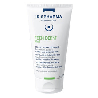 Isispharma Teen Derm Gel Nettoyant Exfoliant 150ml