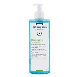 Isispharma Teen Derm Gel Sensitive Nettoyant Purifiant 400ml