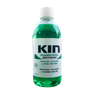 Kin Bain de Bouche à l'Aloe Vera - Protection Anti - Caries et Anti - Plaque 500ml