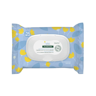Klorane Bébé Lingettes Nettoyantes Douces 25 Pièces