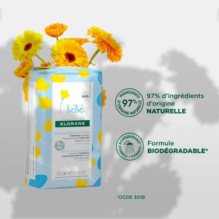 Klorane Bébé Savon Surgras Doux au Calendula 250g