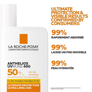 La Roche - Posay Anthelios UVMune 400 Fluide Invisible Solaire SPF 50+