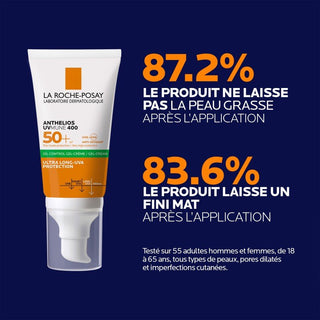 La Roche - Posay Anthelios UVMUNE 400 Gel - Crème Oil Control Invisible SPF50+ 50ml