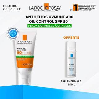 La Roche - Posay Anthelios UVMUNE 400 Gel - Crème Oil Control Invisible SPF50+ 50ml