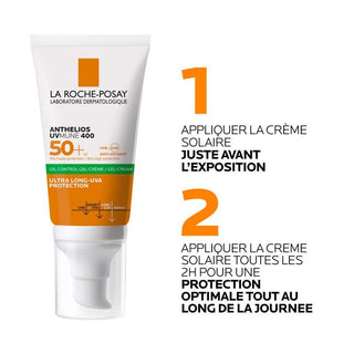 La Roche - Posay Anthelios UVMUNE 400 Gel - Crème Oil Control Invisible SPF50+ 50ml