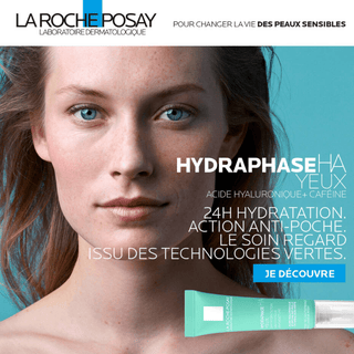 La Roche-Posay Hydraphase Intense Yeux 15ml - Soin Hydratant et Anti-Fatigue