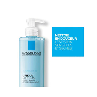 La Roche-Posay Lipikar Surgras Crème Lavante Anti-Dessèchement 400ml