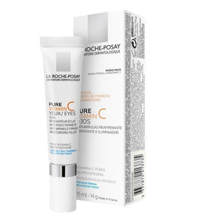 La Roche-Posay Pure Vitamin C Yeux - Soin Contour des Yeux Anti-Âge 15 ml
