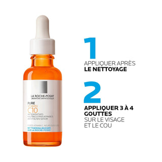 La Roche-Posay Pure Vitamin C10 Sérum Anti-âge pour Peau Sensible 30ml