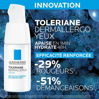 La Roche-Posay Toleriane Dermallergo Crème Contour des Yeux Peaux Sensibles 20ml