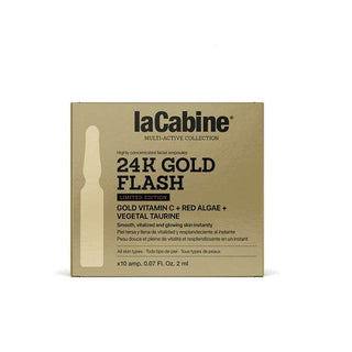 LaCabine 24K Gold Flash Ampoules Anti - Âge 10x2ml
