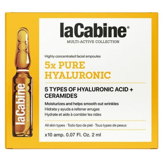 LaCabine Ampoules 5x Pure Hyaluronic 2ml