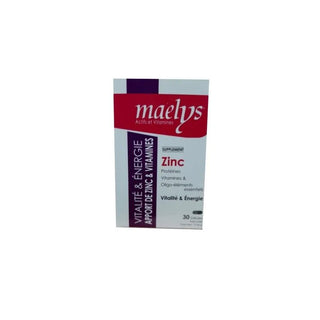 Maelys Zinc & Vitamines B Vitalité - 30 Gélules