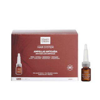 Martiderm Hair System Ampoules Anti - Chute 28x3ml