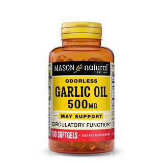 Mason Natural Garlic Oil 500 mg - 100 Gélules