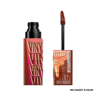 Maybelline Superstay Vinyl Ink Rouge à Lèvres Liquide - Teinte Sweet N’ Sour
