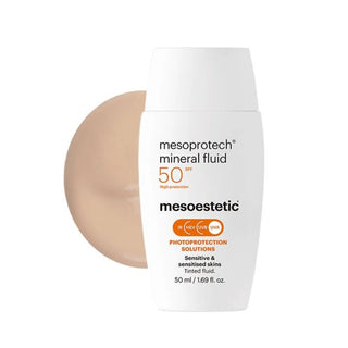 Mesoestetic Mesoprotech Mineral Fluide Anti - Âge Teinté SPF50+