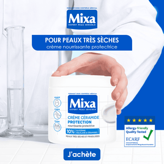 Mixa Crème Céramide Protection Visage et Corps 400ml