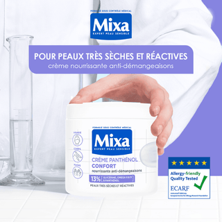Mixa Crème Panthénol Confort Visage, Corps et Mains 400ml