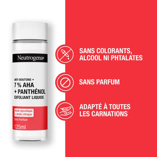Neutrogena Exfoliant Liquide Anti - Boutons+ 125ml