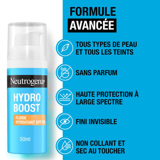 Neutrogena Hydro Boost Fluide Hydratant SPF 50 - 50 ml