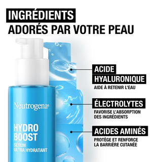 Neutrogena Hydro Boost Sérum Ultra Hydratant à l'Acide Hyaluronique 30ml