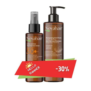 Novahair Pack Anti - Chute Lotion SPF30 & Shampooing Fortifiant