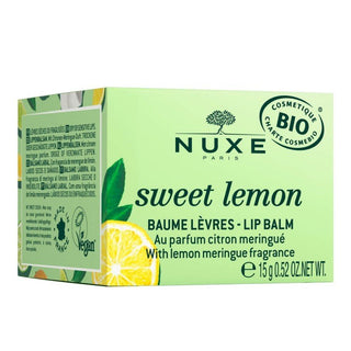 Nuxe Sweet Lemon Baume à Lèvres Bio Citron Meringué 15g