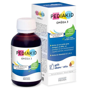 PEDIAKID OMÉGA 3 Sirop – Concentration et Fonction cognitive