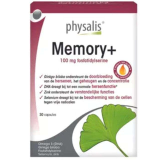 Physalis Memory+ 100mg - 30 Capsules