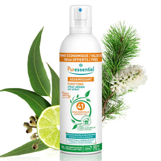 Puressentiel Assainissant Spray Aérien 500 ml - 41 Huiles Essentielles Premium