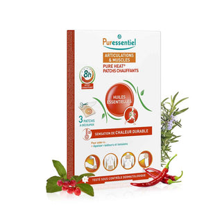 Puressentiel Patchs Chauffants Articulations & Muscles aux 14 Huiles Essentielles
