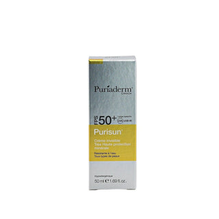 Puriaderm Purisun Crème Solaire Invisible SPF50+ 50ml