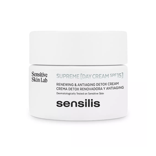 Sensilis Supreme Renewal Detox Day Cream SPF15 - Crème de Jour Anti - Âge 50ml