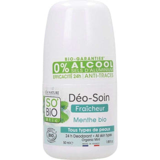 So Bio Déodorant Fraîcheur Menthe Bio 50ml