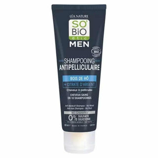 So Bio Men - Shampooing Antipelliculaire au Bois de Hô et Citrate d'Argent Bio 250 ml