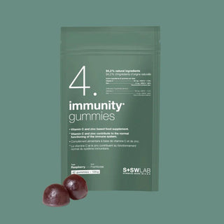 S+SWLAB 4 Immunity Gummies à la Framboise