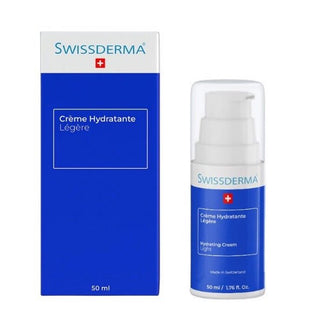 Swissderma Crème Hydratante Légère 50ml - Hydratation Intense